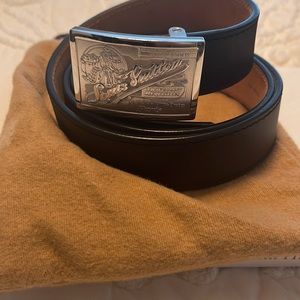 Louis Vuitton belt.